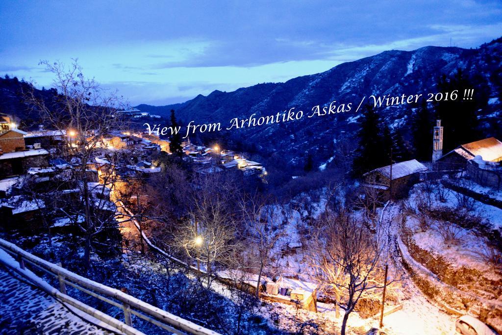 Arhontiko Askas Mansion Otel Dış mekan fotoğraf