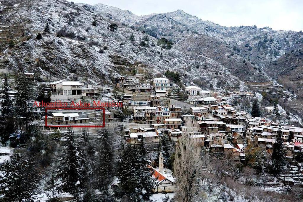 Arhontiko Askas Mansion Otel Dış mekan fotoğraf